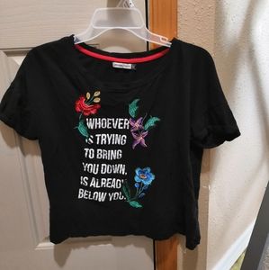 Graphic Design Crop Top